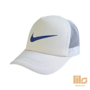 کلاه ابری پشت توری nike سفید