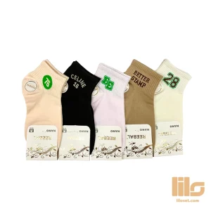 جوراب مچی طرح دار دخترانه فری سایز طرح 76