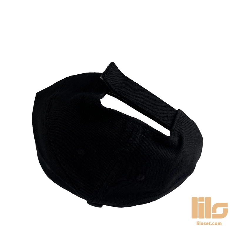 کلاه کتان مشکی ny