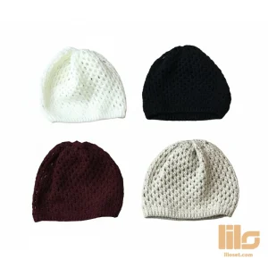 کلاه لئونی مکرومه