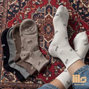 جوراب نیم ساق میو میو